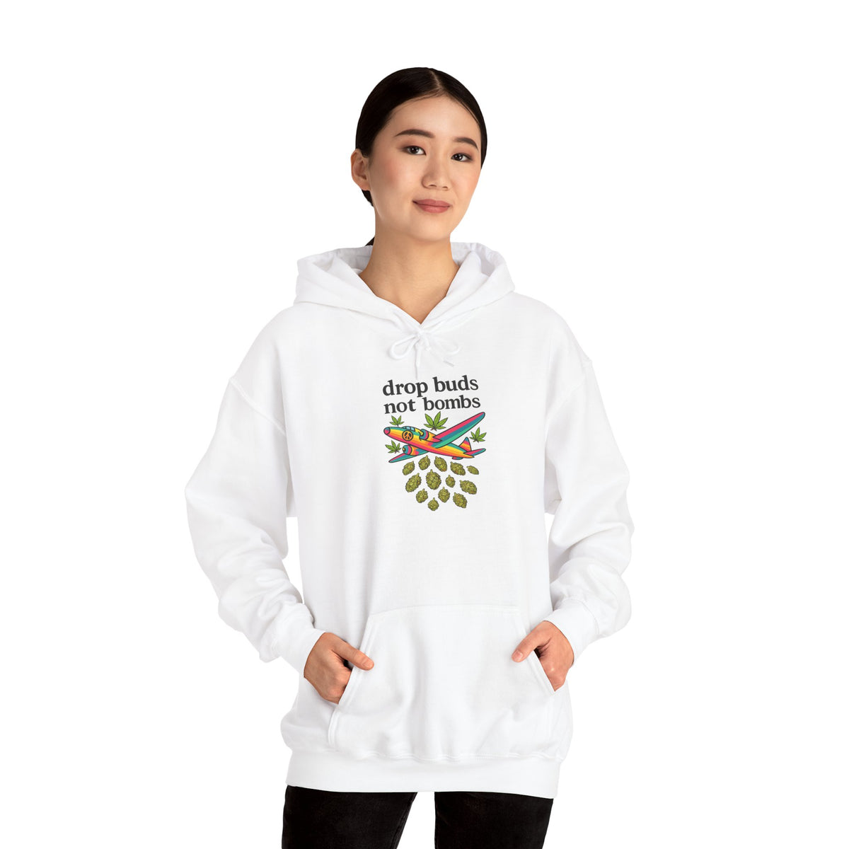 Drop Buds, Not Bombs! Hoodie