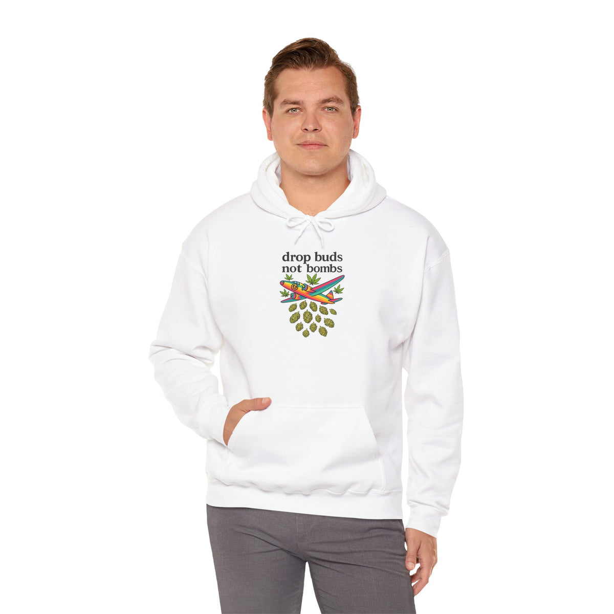 Drop Buds, Not Bombs! Hoodie