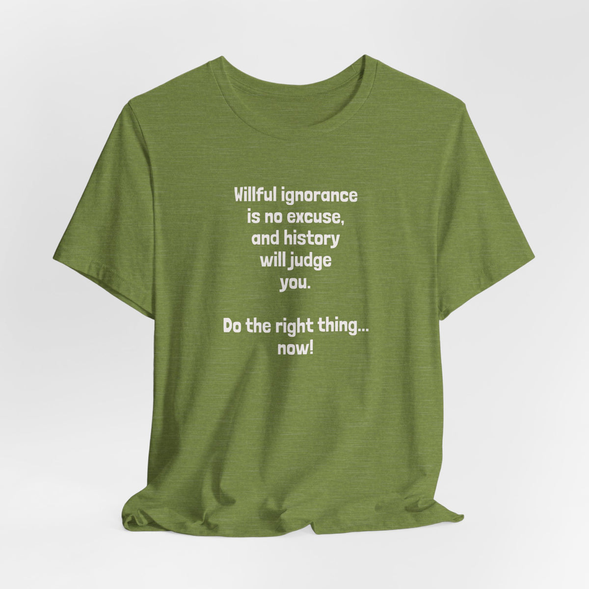 Willful Ignorance