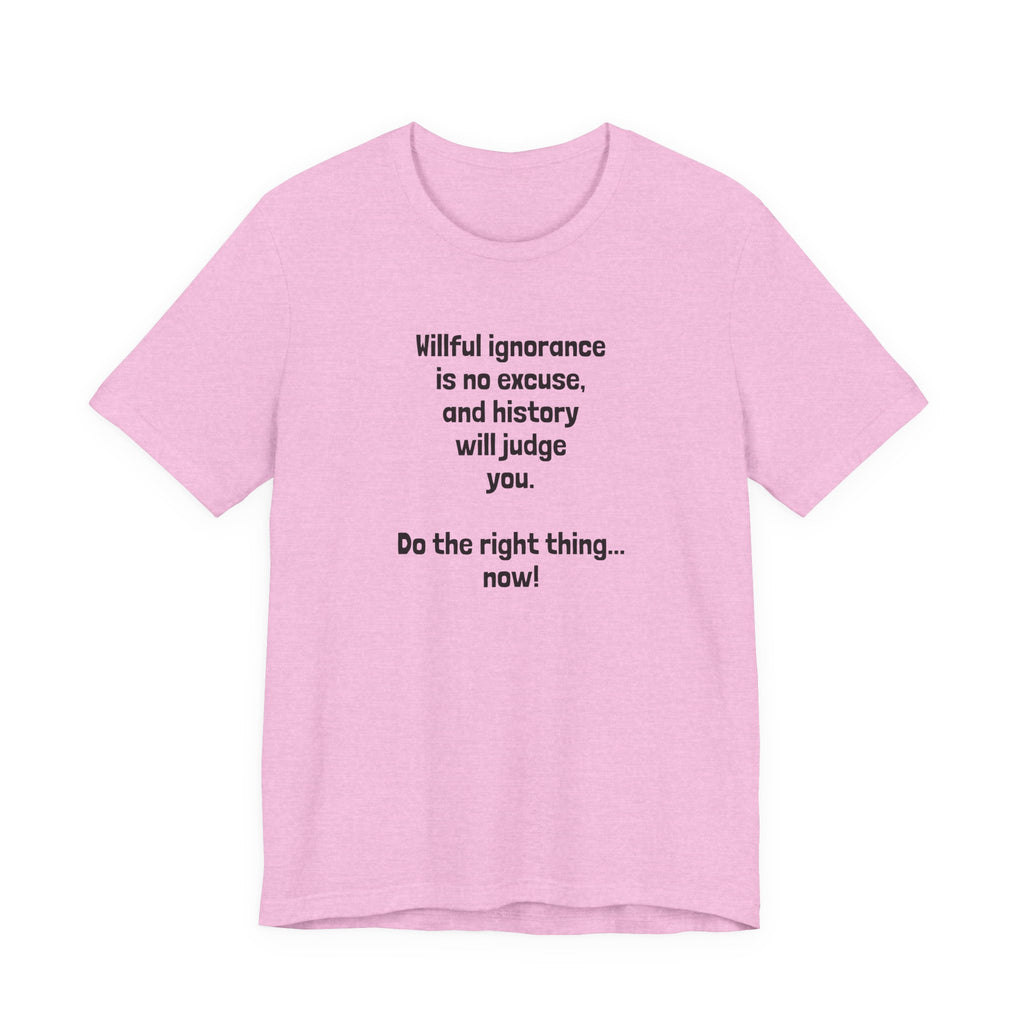 Willful Ignorance