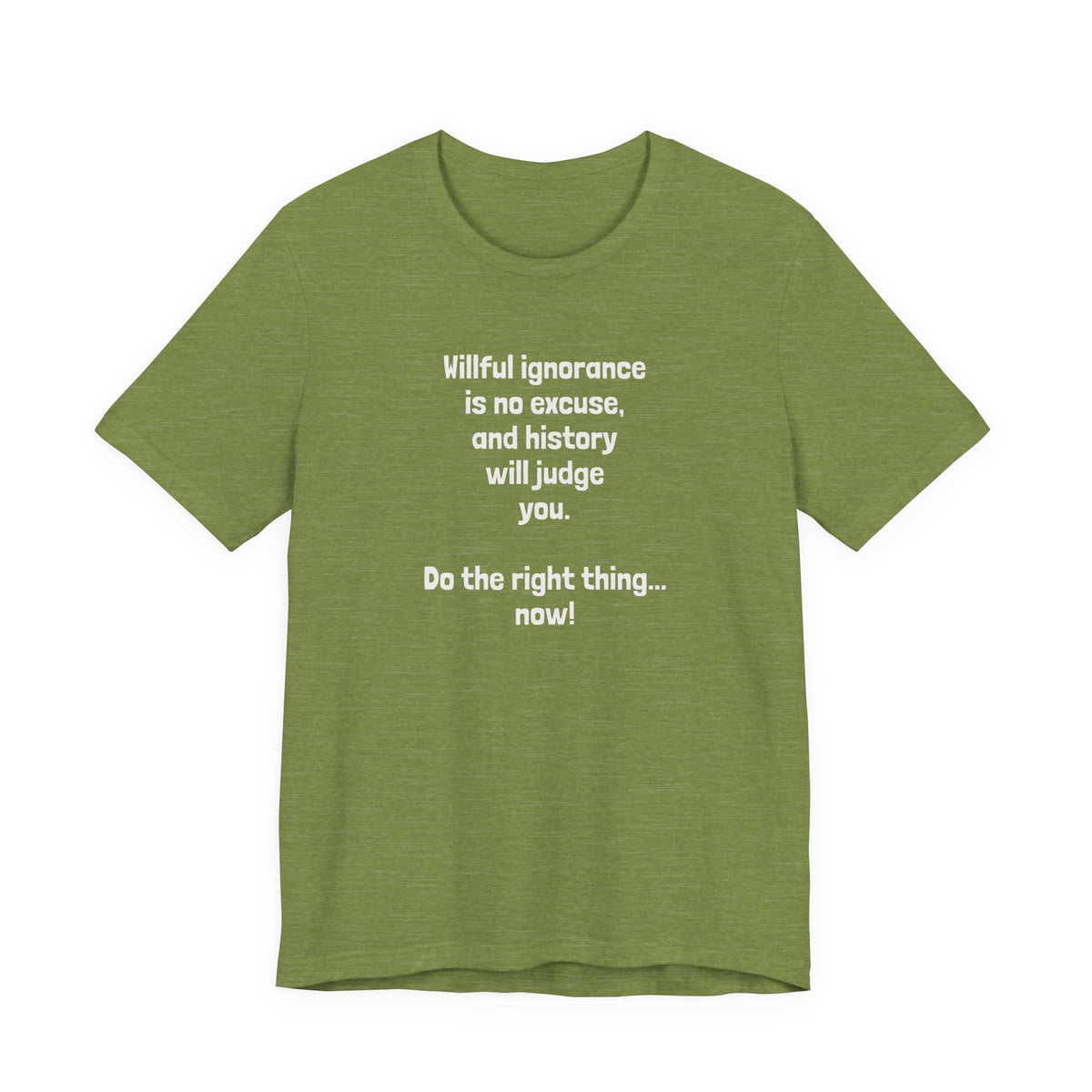 Willful Ignorance