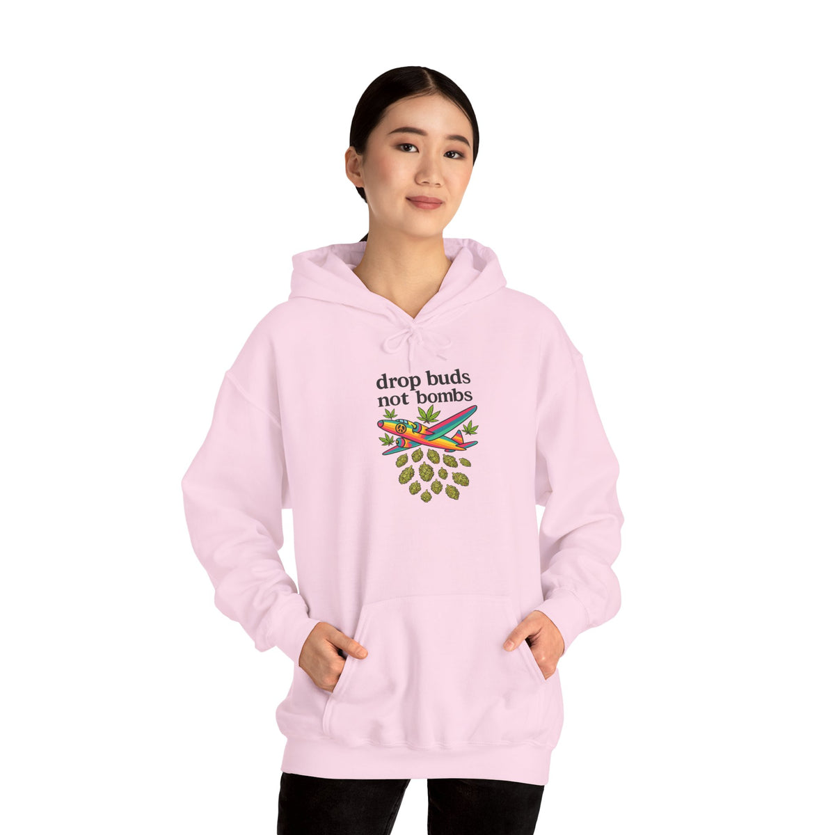 Drop Buds, Not Bombs! Hoodie