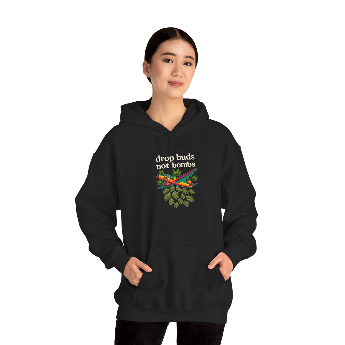 Drop Buds, Not Bombs! Hoodie