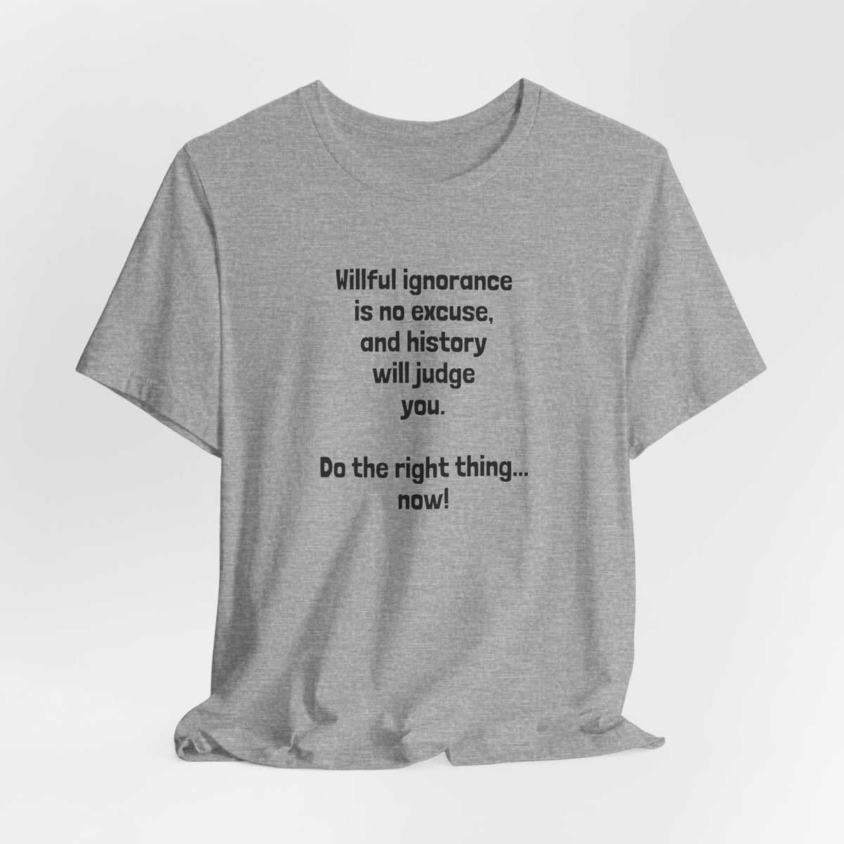 Willful Ignorance