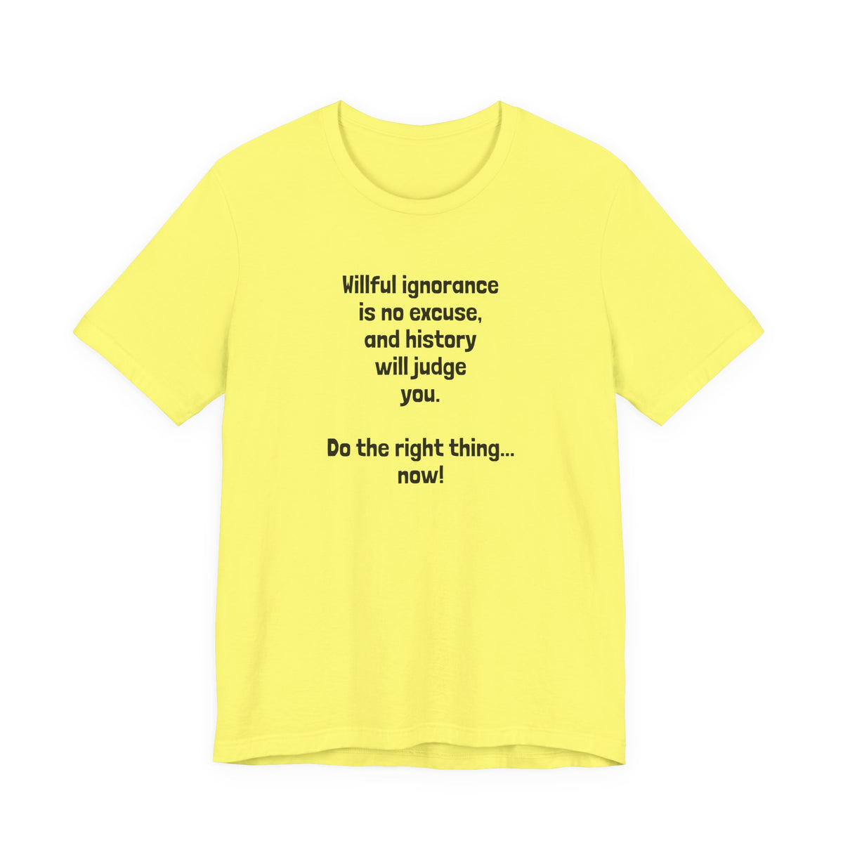 Willful Ignorance