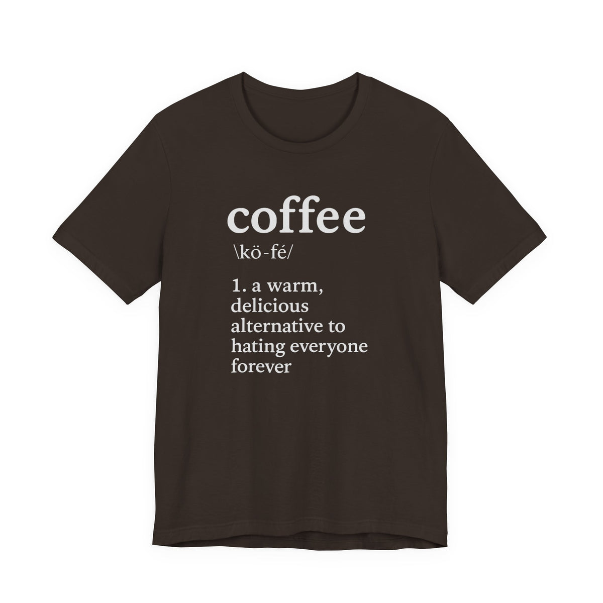 Coffee...Or The Alternative...