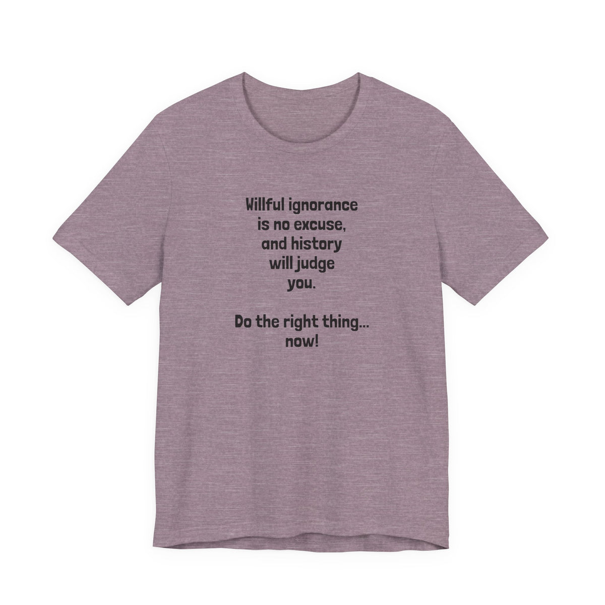 Willful Ignorance