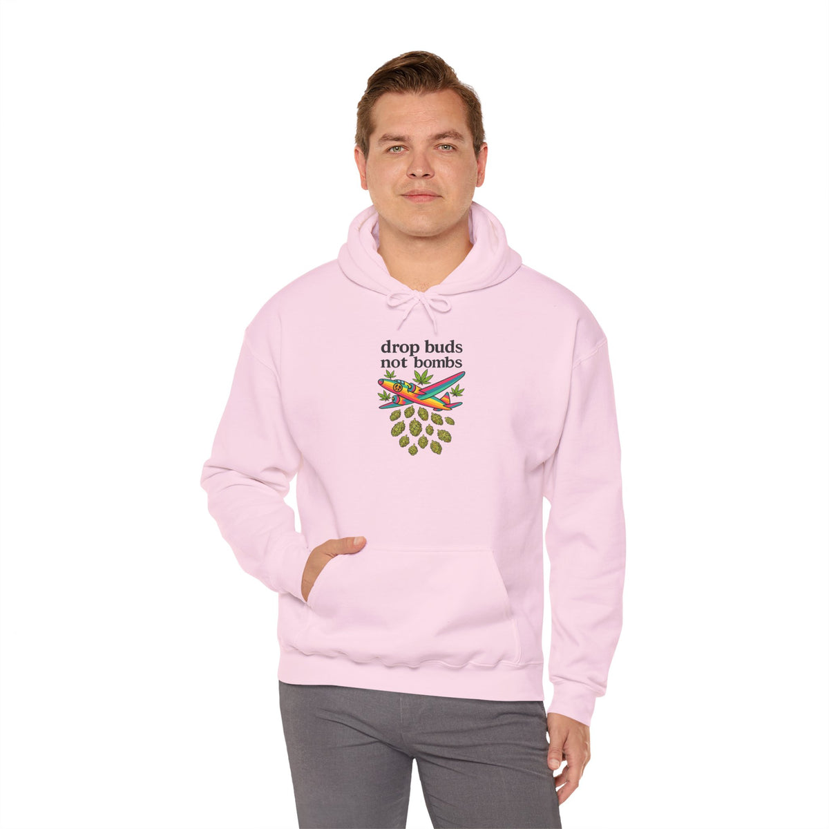 Drop Buds, Not Bombs! Hoodie