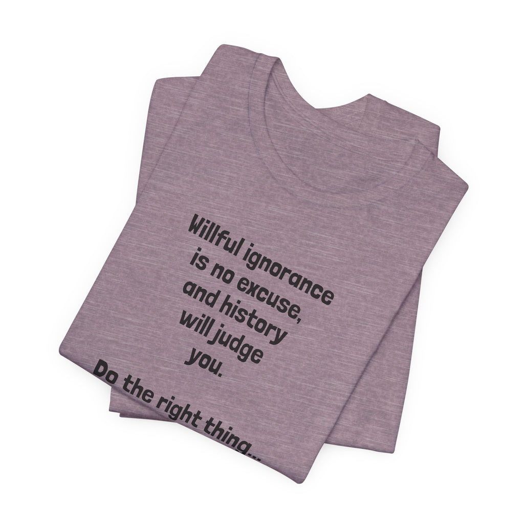 Willful Ignorance